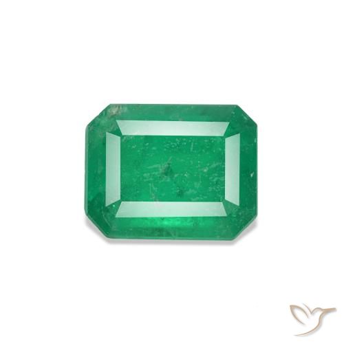 Esmeralda Verde médio Natural 0.51ct, Corte Octógono / Esmeralda, VS-SI