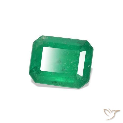 Esmeralda Verde médio Natural 0.51ct, Corte Octógono / Esmeralda, VS-SI