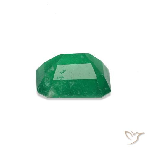 Esmeralda Verde médio Natural 0.51ct, Corte Octógono / Esmeralda, VS-SI