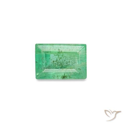 0.16ct verde esmeralda, baguete, VS-SI