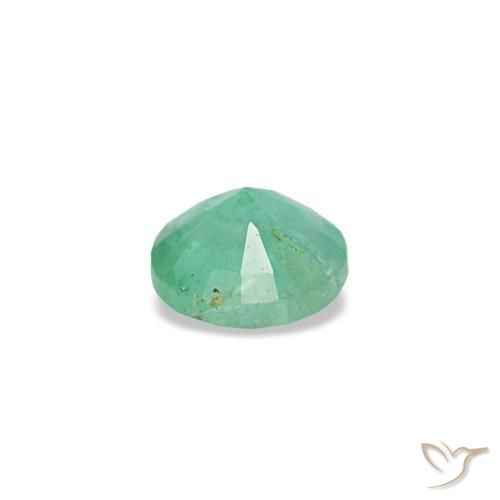 Esmeralda verde natural 0,17ct, corte redondo, VS-SI