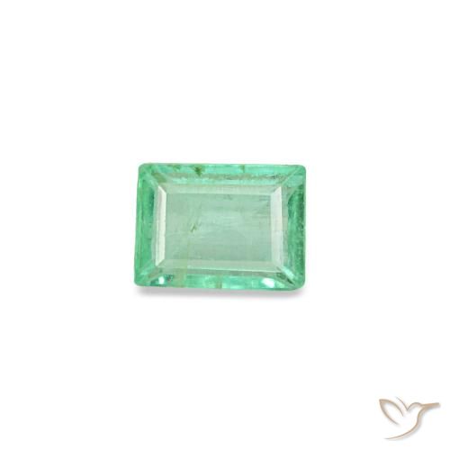 0.12ct verde esmeralda, baguete, VS
