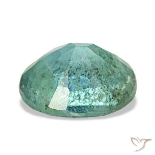 Esmeralda verde natural 2,24ct, corte oval, VS-SI