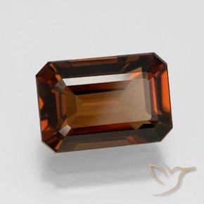 Enstatite Pecan Brown Natural 7.56ct, Corte Octógono / Esmeralda, VVS