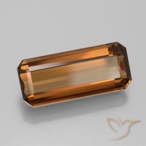 Enstatite Pecan Brown Natural 7.10ct, Corte Octógono / Esmeralda, VS