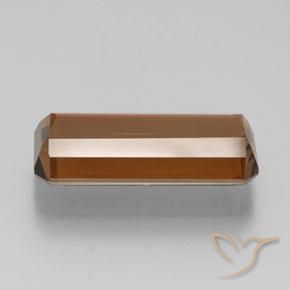 Enstatite Pecan Brown Natural 7.10ct, Corte Octógono / Esmeralda, VS