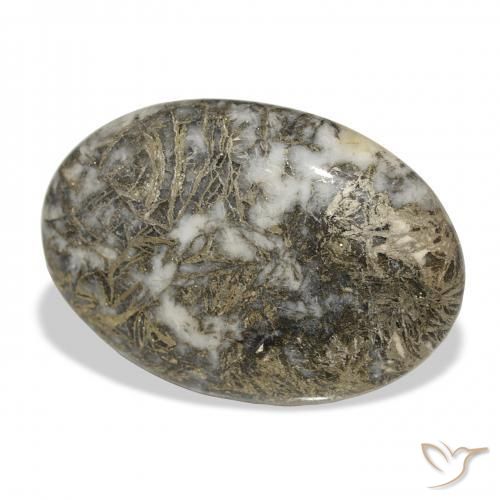Feather Pyrite Multicolorido Natural 30.97ct, oval, Opaco