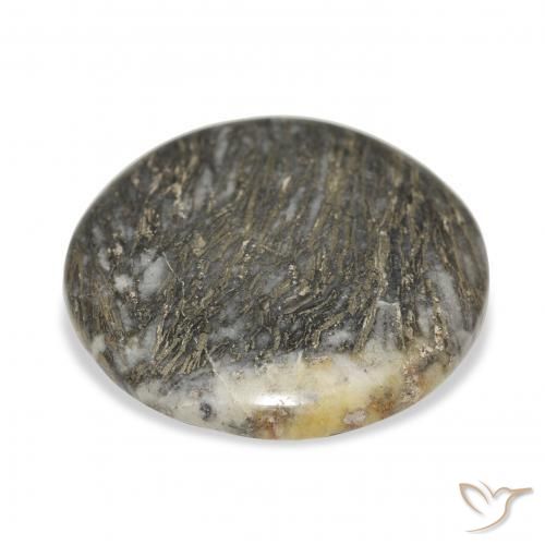 Feather Pyrite Multicolorido Natural 35.90ct, Redondo, Opaco