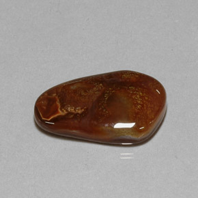 Ágata de fogo multicolorido natural 9,15ct, transparente, transparente/translúcido