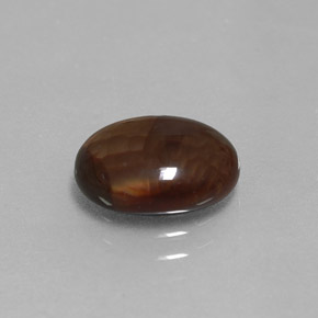 Ágata de fogo multicolorido natural 2,14ct, corte oval, opaco