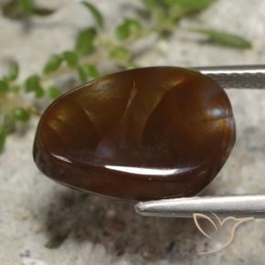 Ágata de fogo Multicolorido Natural 5.29ct, Chique, Translúcido