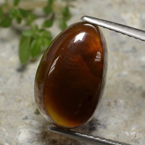 4.95ct Natural Multicolorido Ágata de fogo, Chique, Translúcido