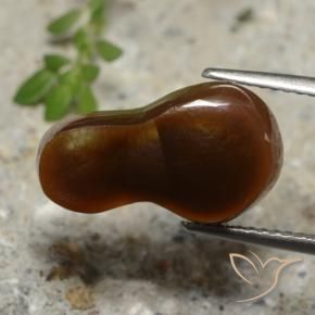 Ágata de fogo Multicolorido Natural 5.64ct, Chique, Translúcido