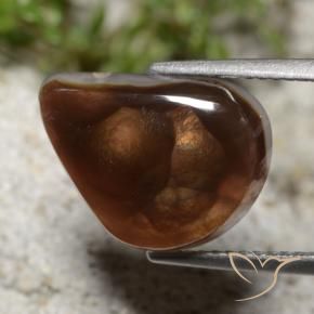 Ágata de fogo Multicolorido Natural 5.86ct, Chique, Translúcido