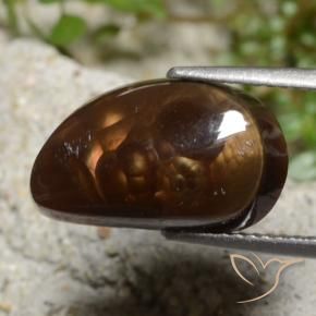 Ágata de fogo Multicolorido Natural 6.30ct, Chique, Opaco