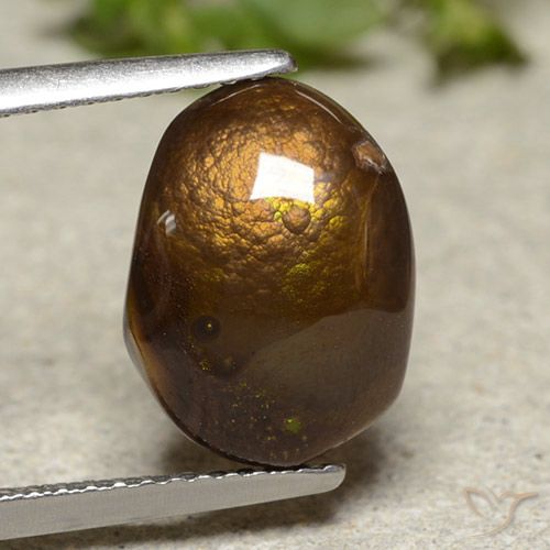 3.69ct Natural Multicolorido Ágata de fogo, Chique, Opaco