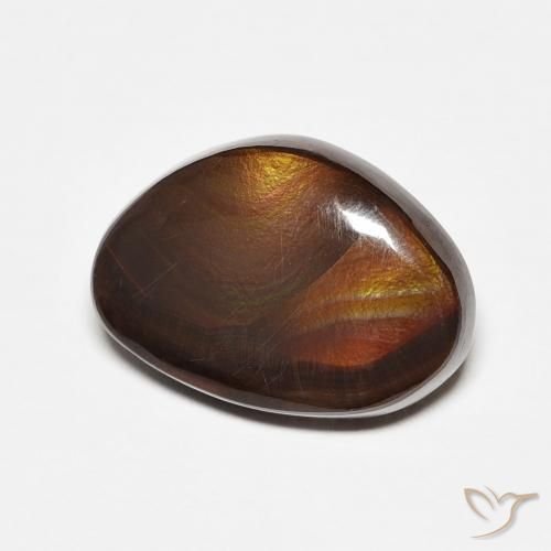 Ágata de fogo Multicolorido Natural 7.08ct, Chique, Translúcido