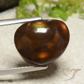 Ágata de fogo Multicolorido Natural 8.24ct, Chique, Opaco