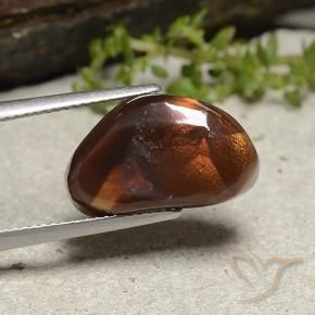 Ágata de fogo Multicolorido Natural 8.54ct, Chique, Opaco