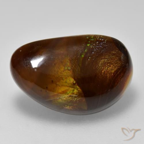 8.25ct Natural Multicolorido Ágata de fogo, Chique, Opaco