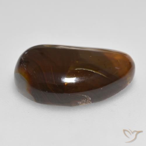 Ágata de fogo Multicolorido Natural 8.25ct, Chique, Opaco