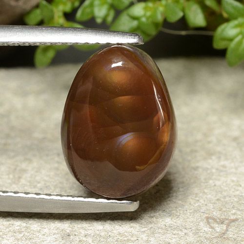 4.50ct Natural Multicolorido Ágata de fogo, Chique, Opaco