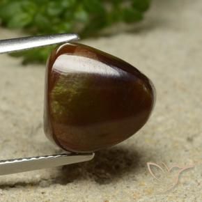 Ágata de fogo Multicolorido Natural 4.94ct, Chique, Opaco