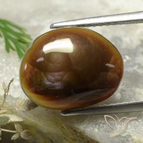 Ágata de fogo Multicolorido Natural 5.37ct, Chique, Opaco
