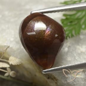 Ágata de fogo Multicolorido Natural 4.97ct, Chique, Opaco