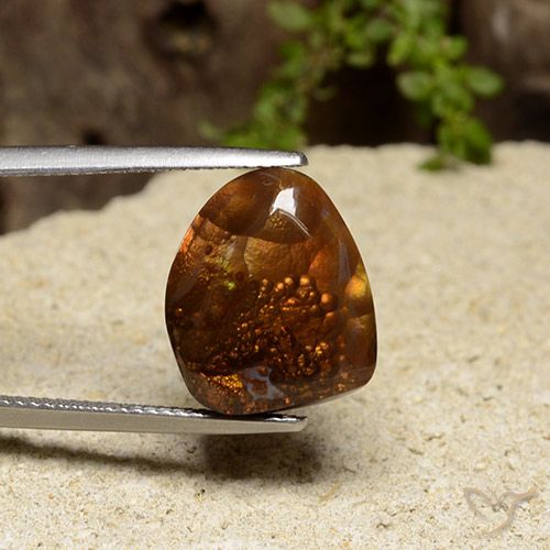 9.12ct Natural Multicolorido Ágata de fogo, Chique, Opaco