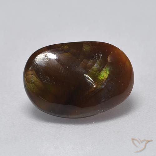 Ágata de fogo Multicolorido Natural 2.60ct, Chique, Translúcido
