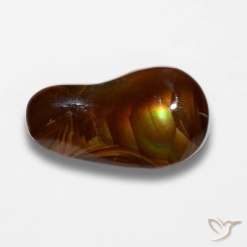 7.36ct Natural Multicolorido Ágata de fogo, Chique, Opaco