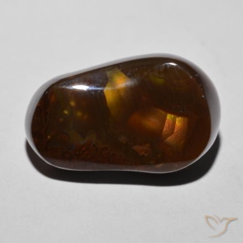 11.34ct Natural Multicolorido Ágata de fogo, Chique, Opaco