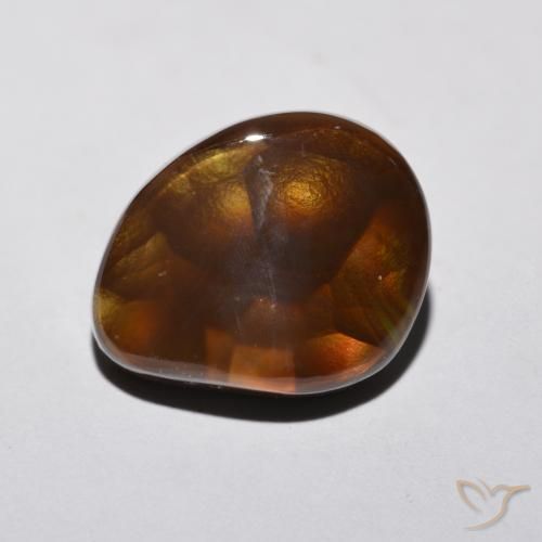 8.70ct Natural Multicolorido Ágata de fogo, Chique, Opaco