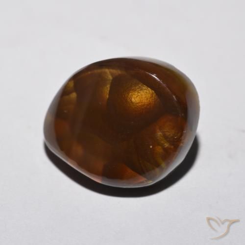 Ágata de fogo Multicolorido Natural 8.70ct, Chique, Opaco