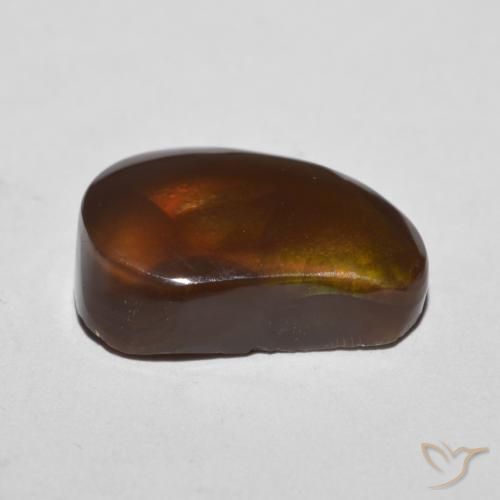Ágata de fogo Multicolorido Natural 6.88ct, Chique, Opaco