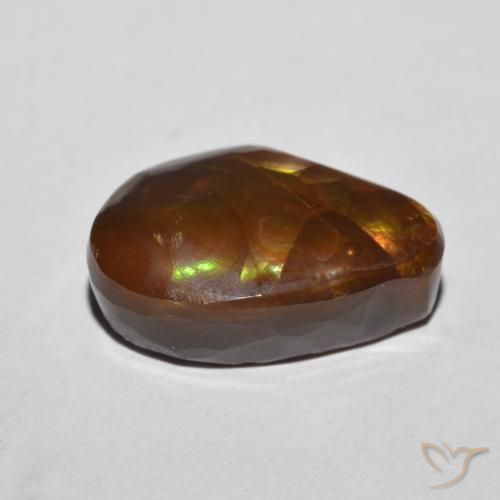 Ágata de fogo Multicolorido Natural 7.28ct, Chique, Opaco