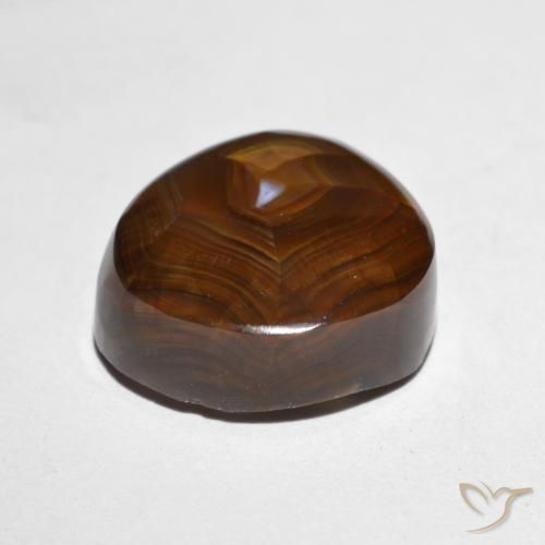 Ágata de fogo Multicolorido Natural 7.93ct, Chique, Opaco
