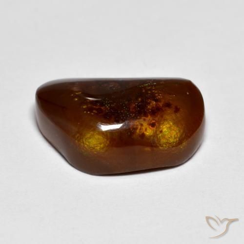 Ágata de fogo Multicolorido Natural 8.53ct, Chique, Opaco