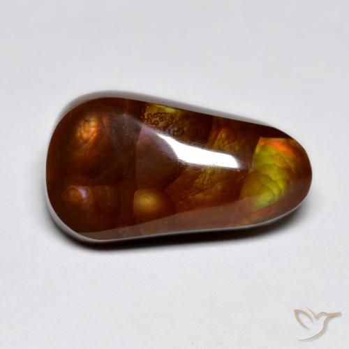 7.93ct Natural Multicolorido Ágata de fogo, Chique, Opaco