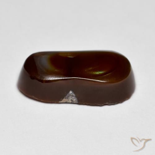 Ágata de fogo Multicolorido Natural 8.29ct, Chique, Opaco