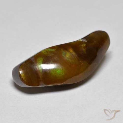 10.15ct Natural Multicolorido Ágata de fogo, Chique, Opaco