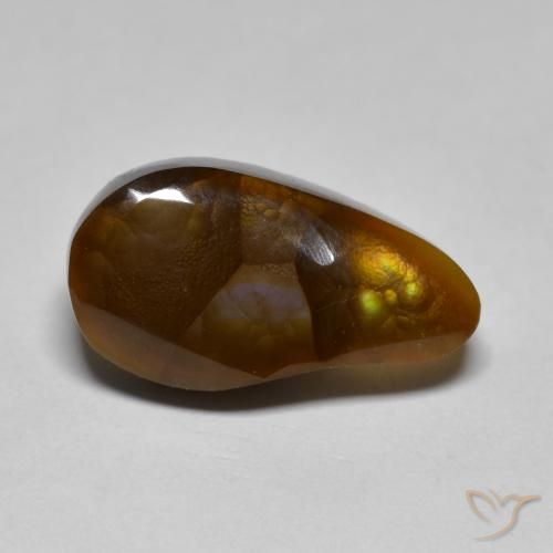 7.12ct Natural Multicolorido Ágata de fogo, Chique, Opaco