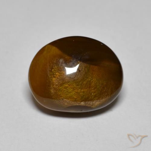 4.24ct Natural Multicolorido Ágata de fogo, Chique, Opaco