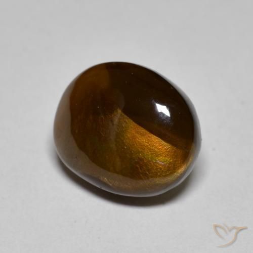 Ágata de fogo Multicolorido Natural 4.24ct, Chique, Opaco