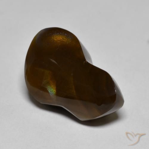 Ágata de fogo Multicolorido Natural 9.44ct, Chique, Opaco
