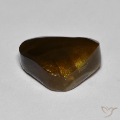 Ágata de fogo Multicolorido Natural 9.16ct, Chique, Opaco