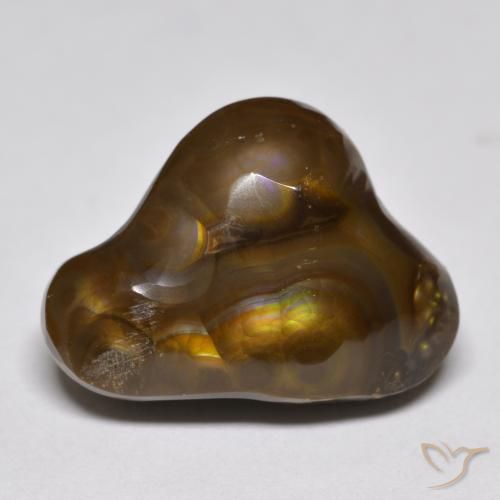 9.86ct Natural Multicolorido Ágata de fogo, Chique, Opaco