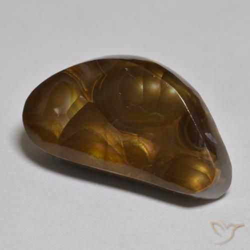Ágata de fogo Multicolorido Natural 8.50ct, Chique, Opaco