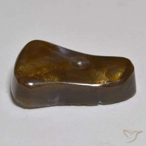 Ágata de fogo Multicolorido Natural 9.77ct, Chique, Translúcido